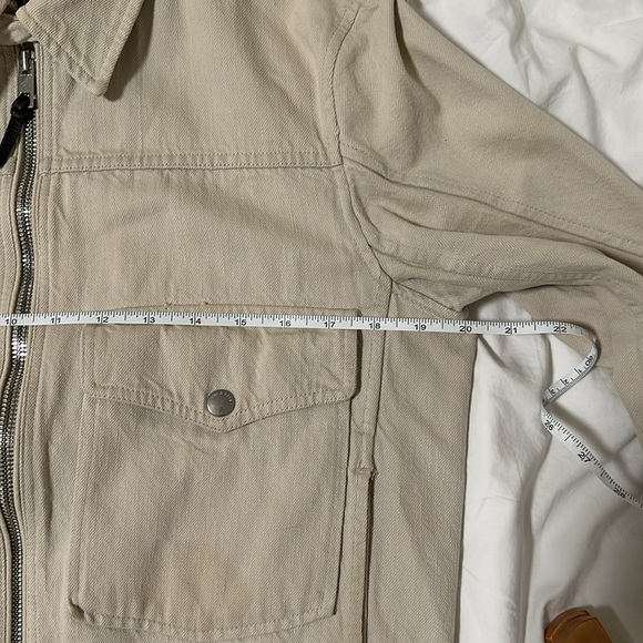 Rag and bone cotton twill moto jacket men’s size 38 - Picture 10 of 11